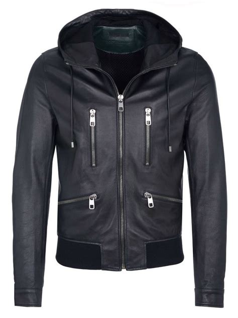 lederjacke dolce gabbana